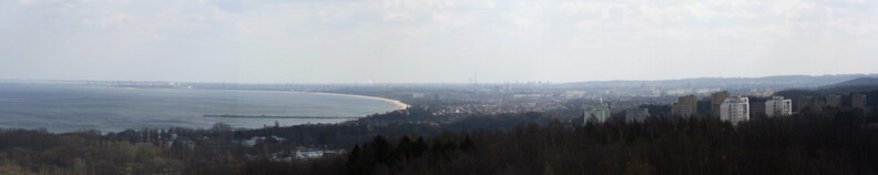 Panorama Sopotu i Gdanska
