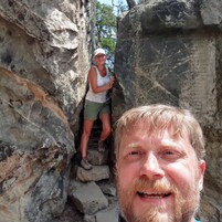 2019-07-27 Mała Skała, ruiny zamku Vranov, Turnov